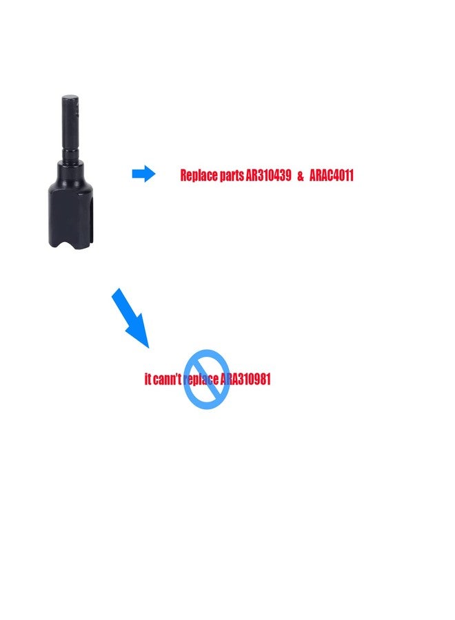 Mesimsple Steel Diff Outdrive ARAC4011 for Arrma 1/7 Felony 6S BLX Diff Cup 1/7 Fireteam Infraction Limitless Mojave 6S AR310439 Upgrade Parts - Image 3
